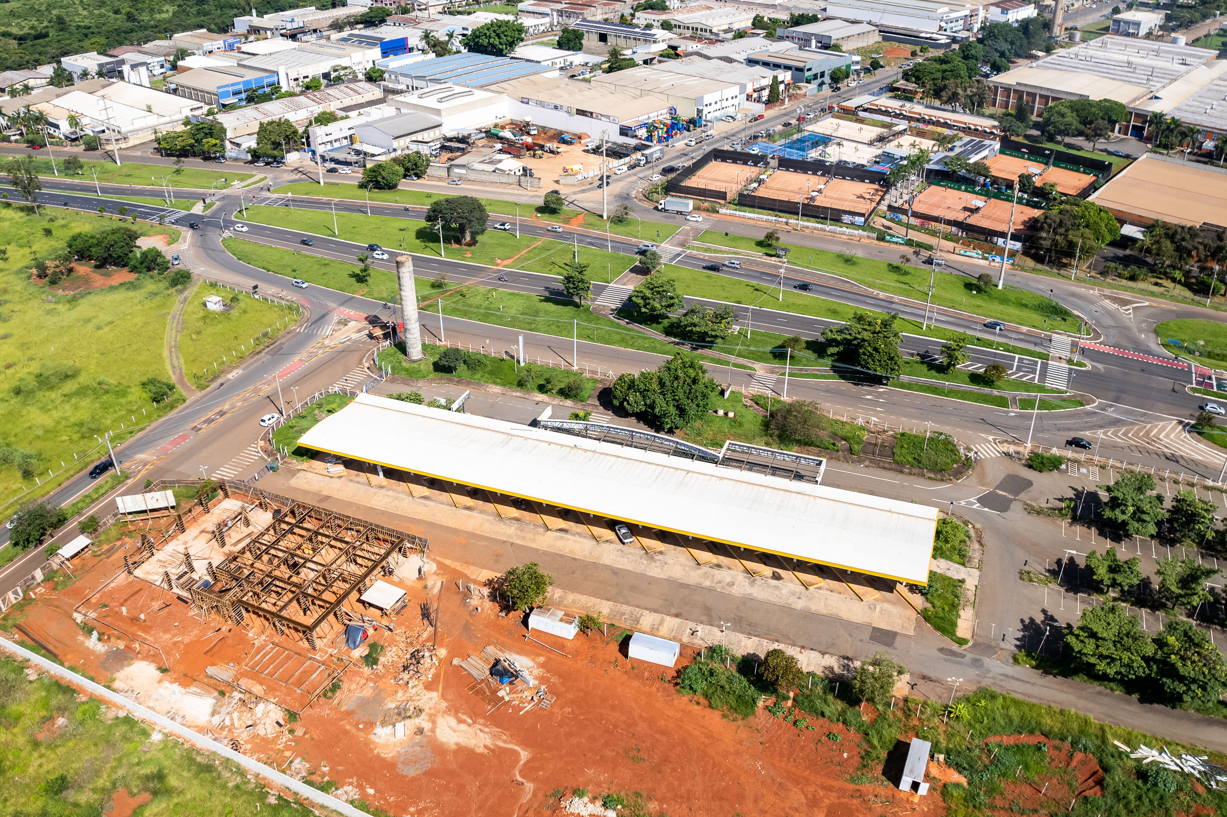 ​Primeiros serviços são executados na obra do Novo Terminal Urbano de Santa Bárbara d’Oeste