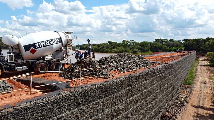 ​Obra da nova represa avança em Santa Bárbara