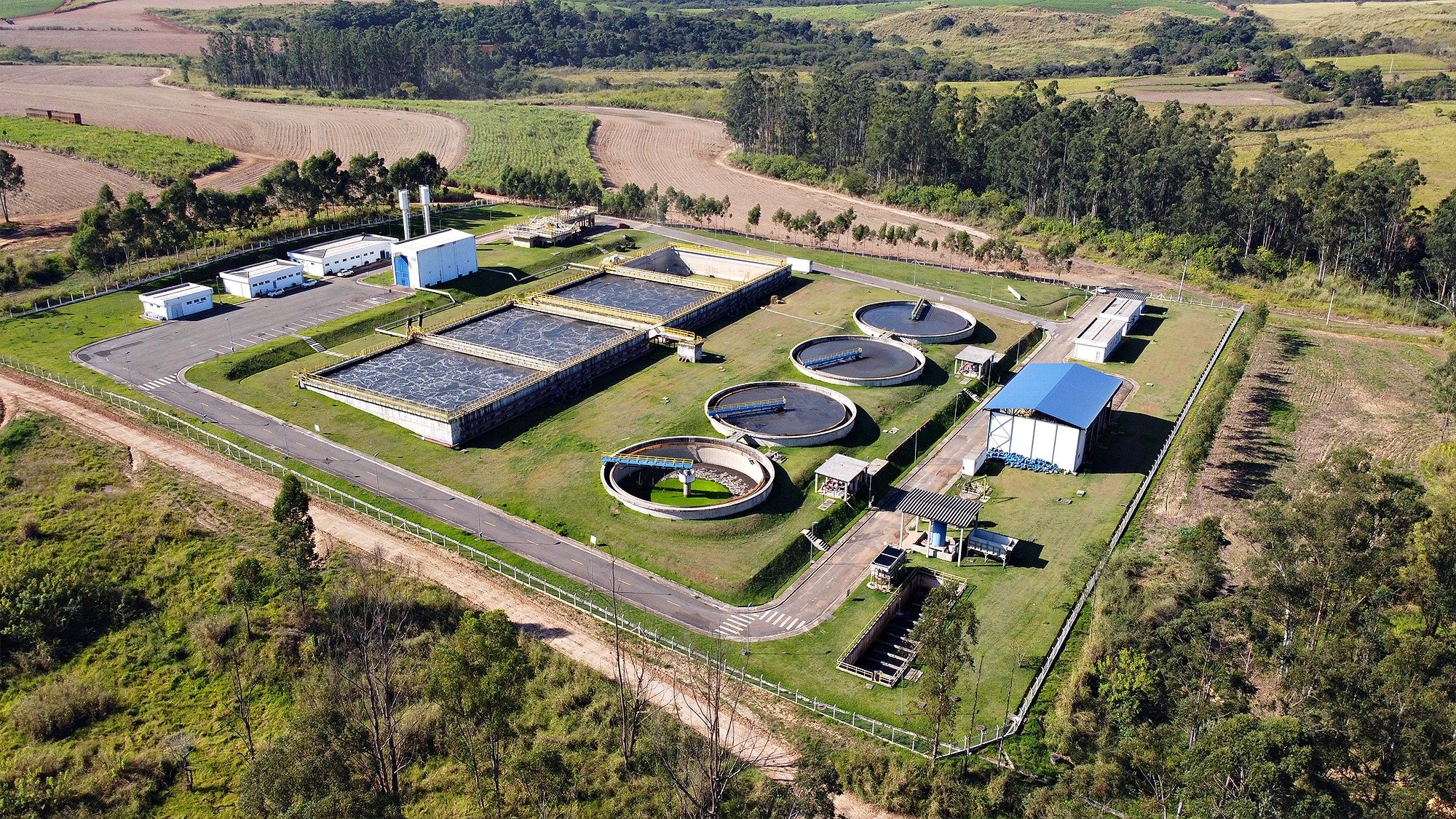 ​Água de reúso gera economia de 90% de água tratada na ETE Toledos II